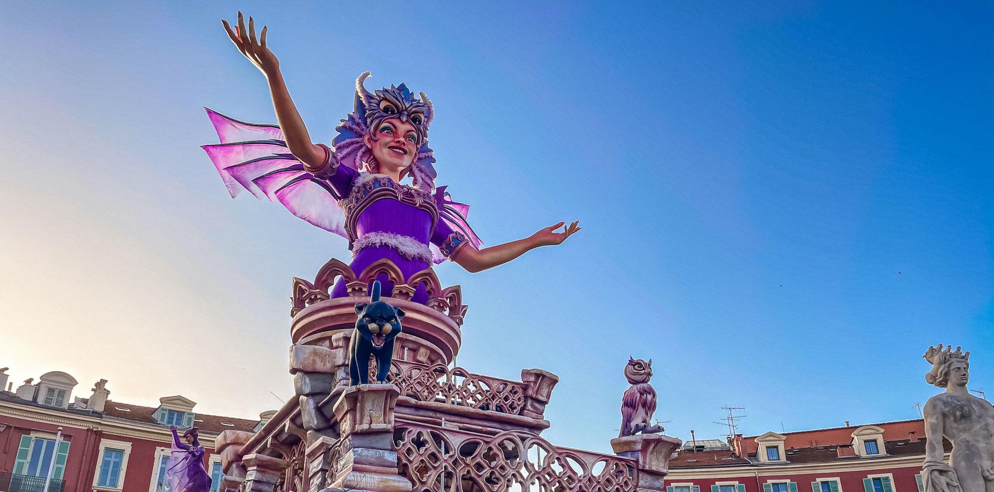 Un séjour sur la Côte d’Azur pour le célèbre Carnaval de Nice