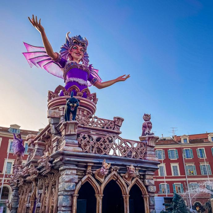 A break on the Côte d’Azur for the famous Nice Carnival